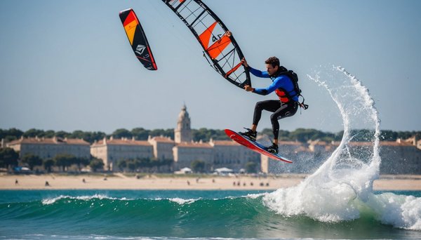 Les spots incontournables pour kite surf à montpellier